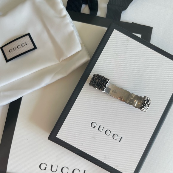 New Authentic Gucci Lion Mane Bracelet New Size/S - Picture 9 of 16